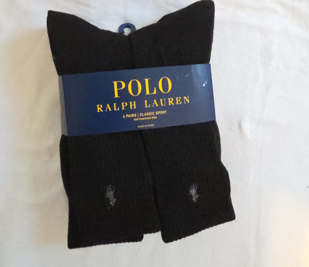 Polo by Ralph Lauren Classic Black Socks